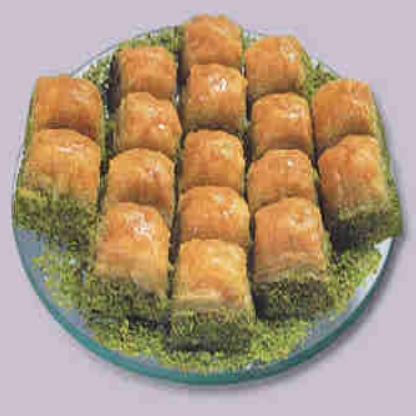 1 Kg Taze Şerbetli Fıstıklı Baklava Tunceli pasta
