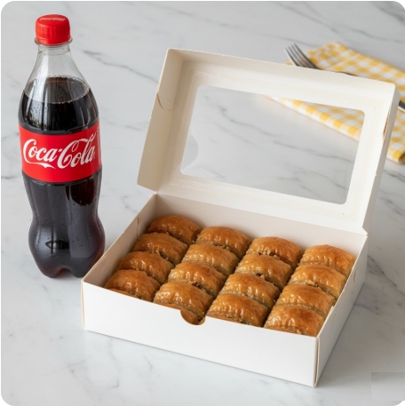 1000 Gr Cevizli Baklava 1 Litre Cola Tunceli pasta
