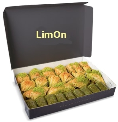 1000 Gr Karışık Fıstıklı Baklava Tunceli pasta