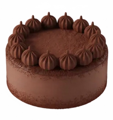 4 ile 6 kişilik çikolatalı yaş pasta Tunceli pasta