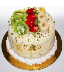 4 ile 6 kişilik meyveli yaş pasta Tunceli pasta