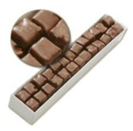 500 Gr Çikolatalı Lokum Koleksiyonu Tunceli pasta