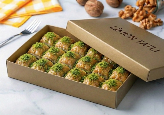 Göz Nuru İle Hazırlanan 1 kg Baklava Tunceli pasta