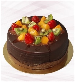 Hasbahçe Karışık Meyveli Yaş Pasta Mini Boy 2-3 Kişilik Tunceli pasta