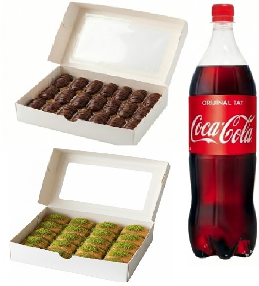 Hijyenik Üretim Fıstıklı Baklava Menüsü Tunceli pasta