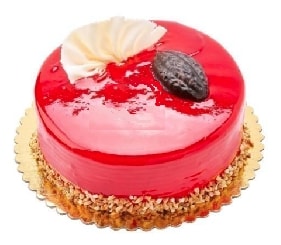 Hızlı Teslimatlı 6–9 Kişilik Sade Klasik Frambuazlı Yaş Pasta Tunceli pasta