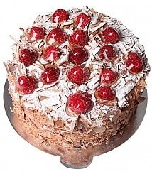 Katıksız 6–9 Kişilik Çikolatalı Frambuazlı Yaş Pasta Tunceli pasta