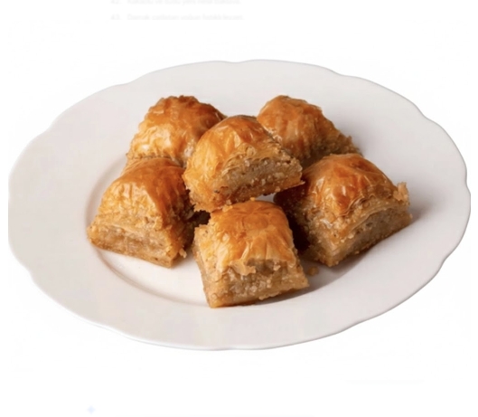 Özel 750 Gr Taze Cevizli Baklava Paketi Tunceli pasta
