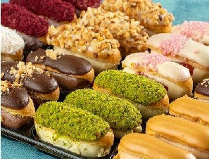 Taze Üretilmiş 1 Kg Karışık Ekler Pasta Tunceli pasta