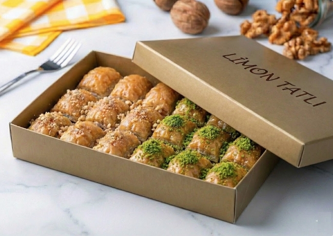 Tereyağlı Hamur 1 kg Karışık Baklava Tunceli pasta