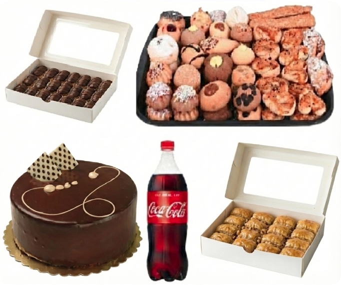 Tüm Lezzetler Bir Arada 5'li Cevizli Menü Tunceli pasta